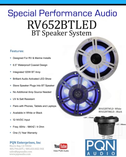 Available in Black or White