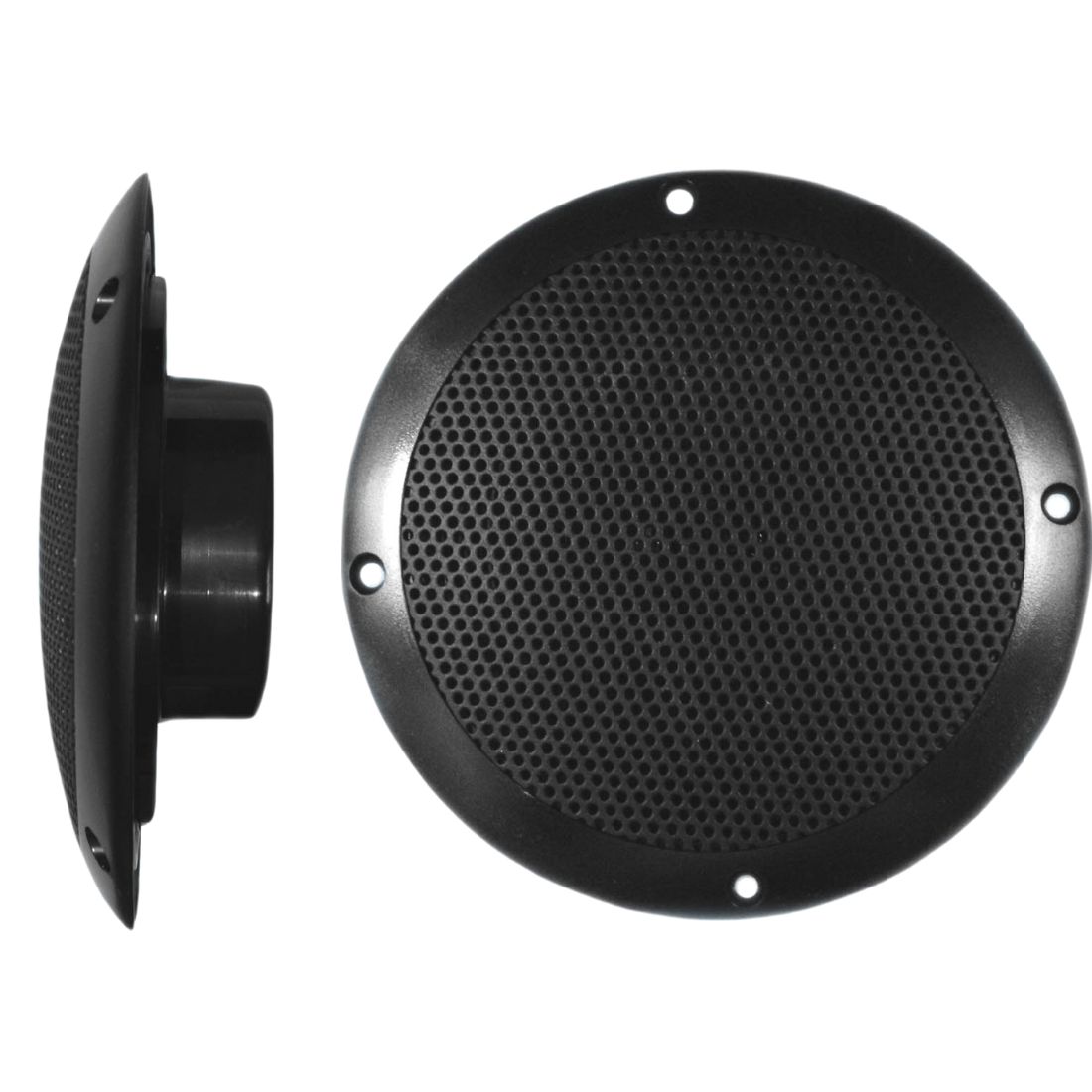 PQN Audio ECO60 6" Waterproof, Ultra-Slim Speaker for RV, Camper, Marine and Outside Weather