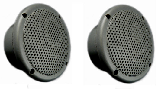 Spa35-4GFDC 3.5" Dual Cone Waterproof Audio Speaker. Ideal for Spas/Hot Tubs, UTV, Golf Cars, Teardrop Campers, Motorcycles, Scooters